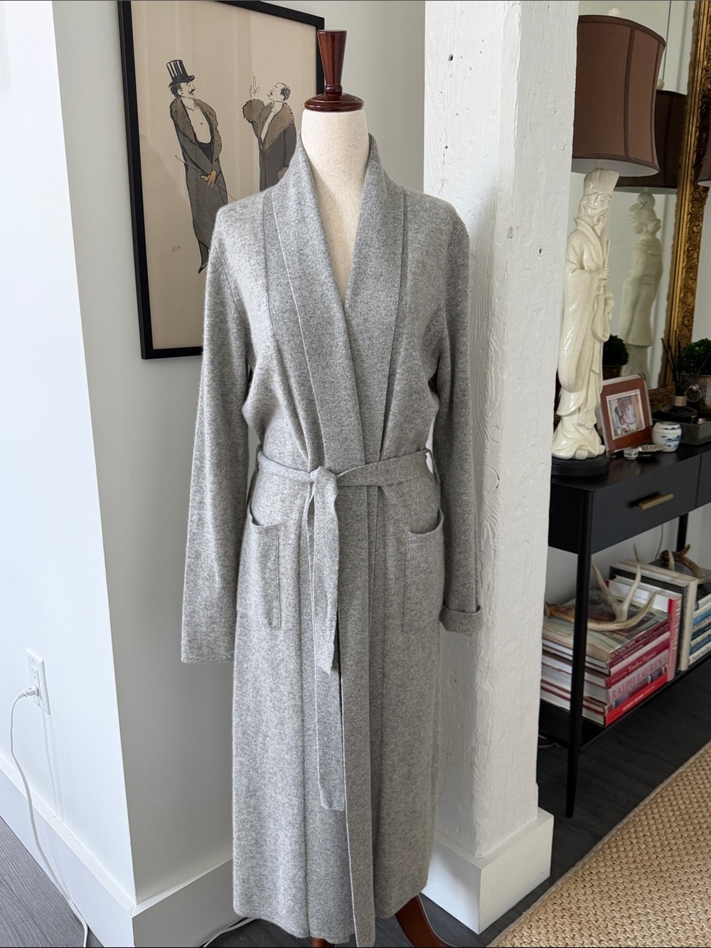 Wendy B. Cashmere Vintage Robe NWOT
